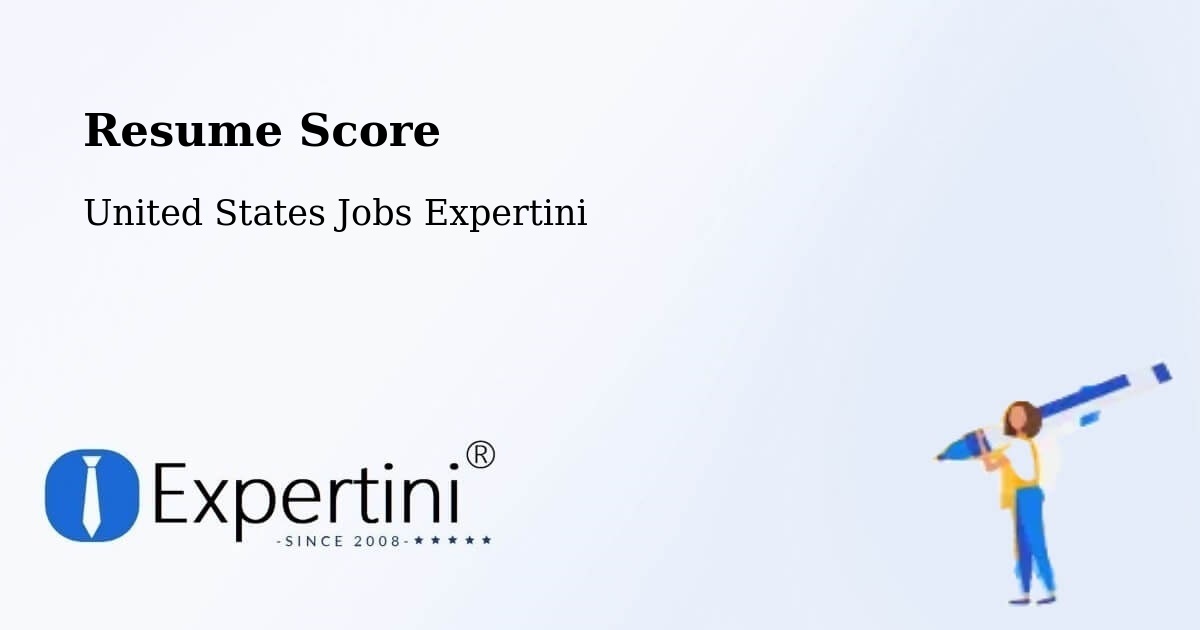 Resume Score & Job Description Match Tool – Folsom - United States Jobs Expertini
